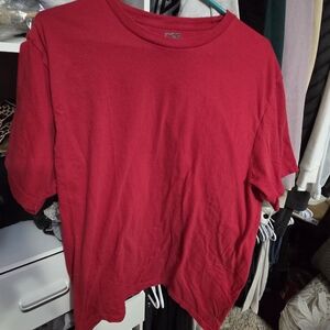 Bright Red Crewneck Tee